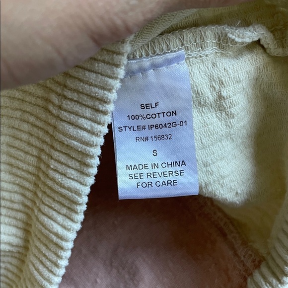 BiBi Pink and Brown Cream Fall Corduroy Utility Jacket - Picture 9 of 11